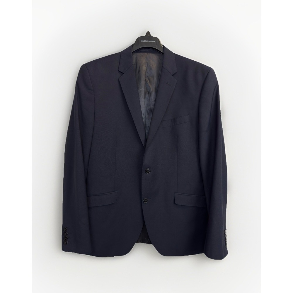 Selection by S. Oliver FC Men's Blazer Size 50EU 42R Navy Blue Suit Jacket